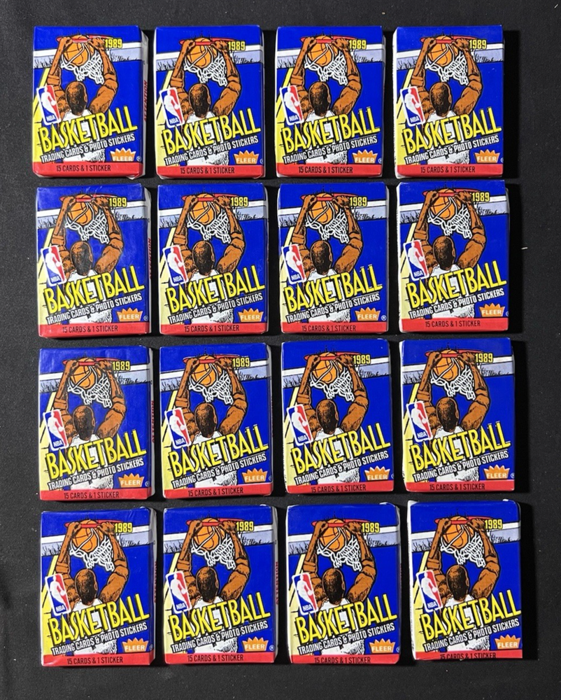 1989 Fleer Basketball Wax Pack Factory Sealed Possible Michael Jordan