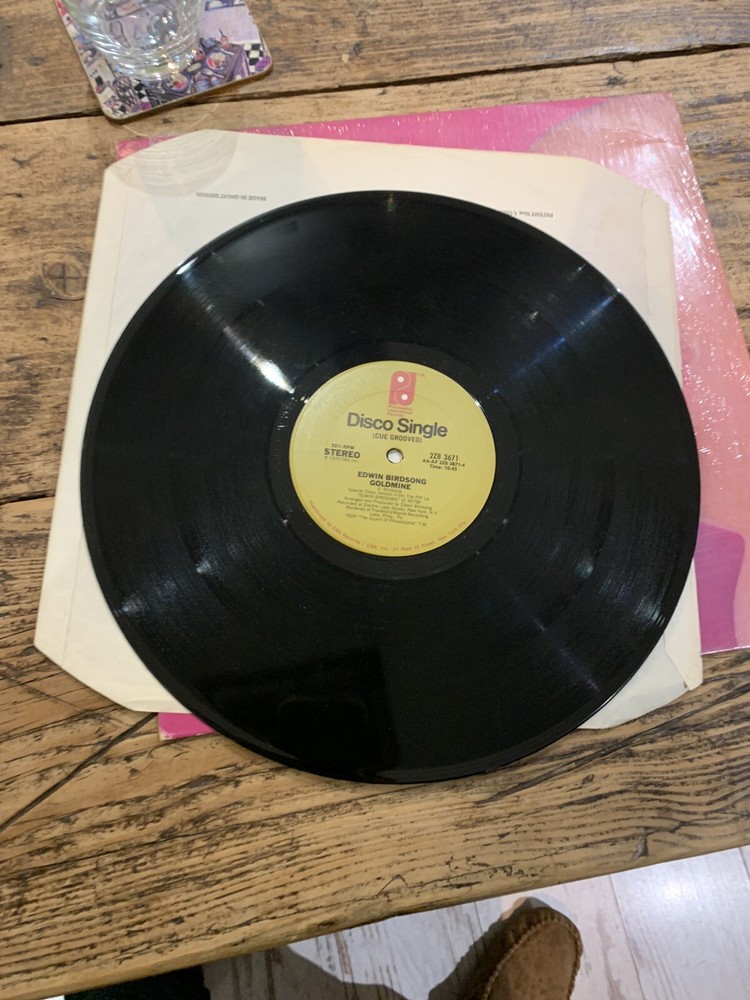 Edwin Birdsong Phiss-Phizz/Goldmine 12” EX Vinyl Funk US 1st Press Plays Perfect