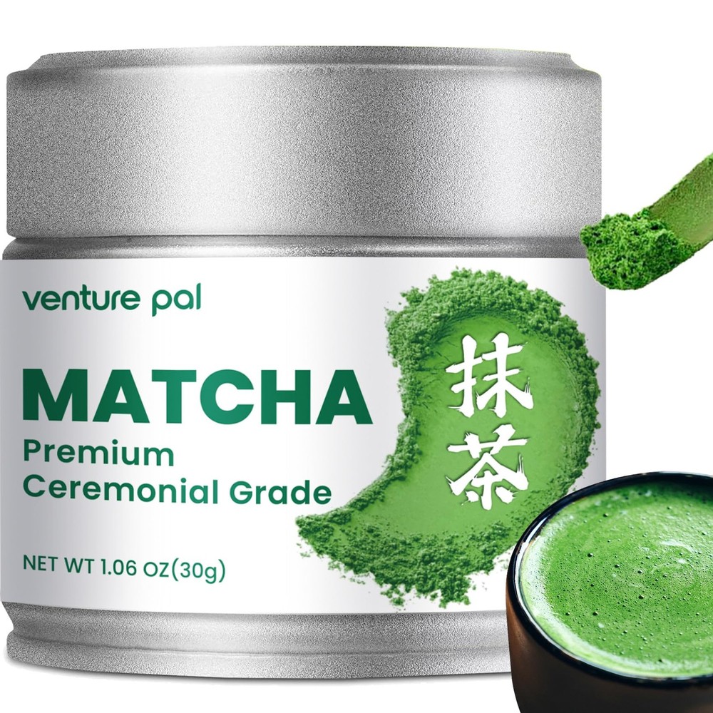 Ceremonial Grade Matcha Powder - Premium First Harvest Green Tea 100% Pure