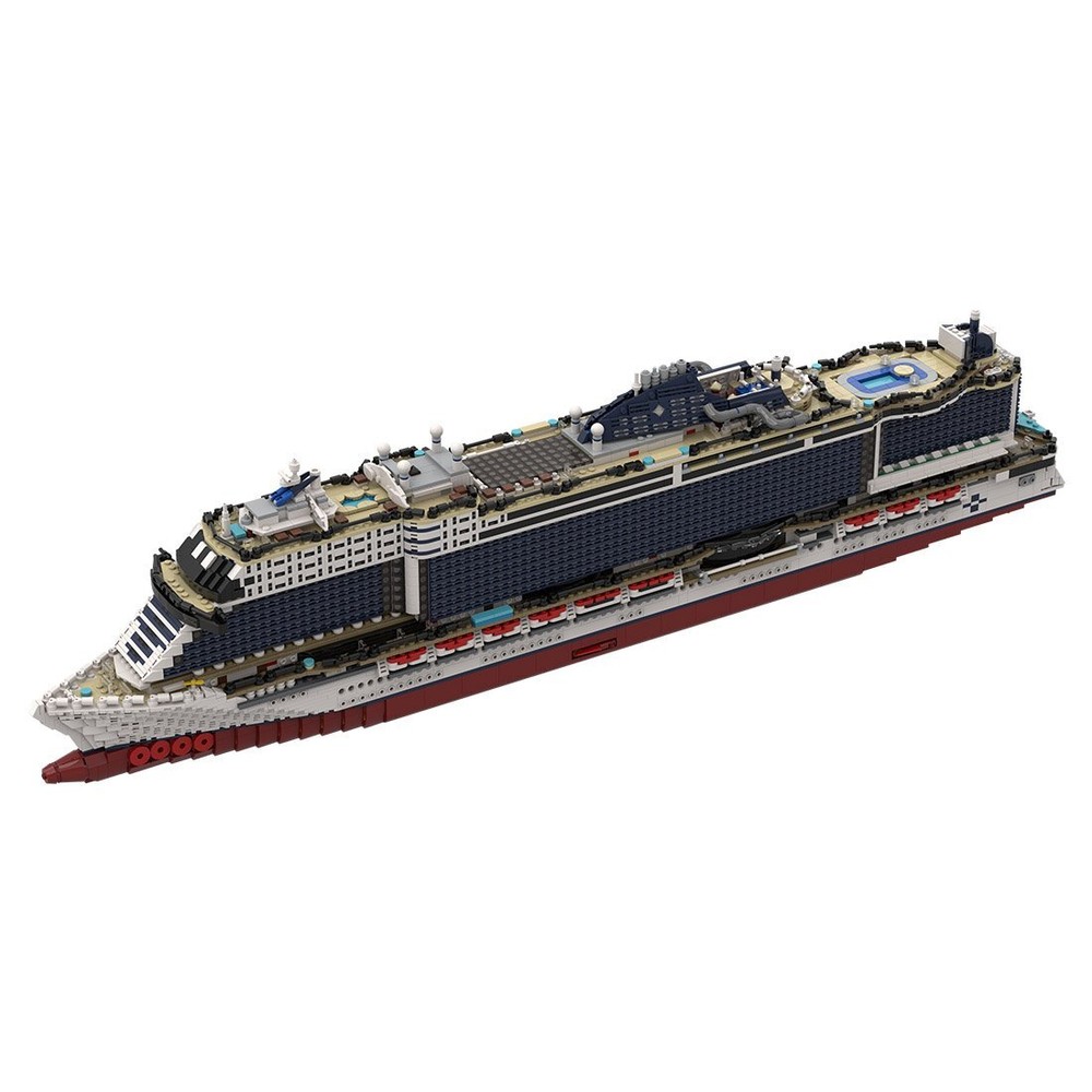 MSC Seashore Cruise Ship 6270 Pieces Toys Gift for Christmas MOC Build