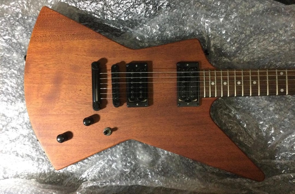 Edwards Esp Japan Brown Guitar Made In Japan