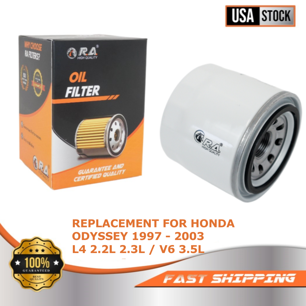 9688 Spin-On Engine Oil Filter for HONDA ODYSSEY 1997 - 2003 2.2L 2.3L 3.5L
