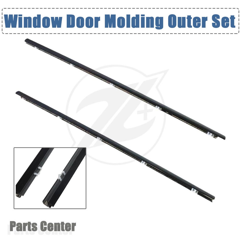 72410SR3003 Weather Strip Door Window Belt Seal Molding Trim for Honda Civic