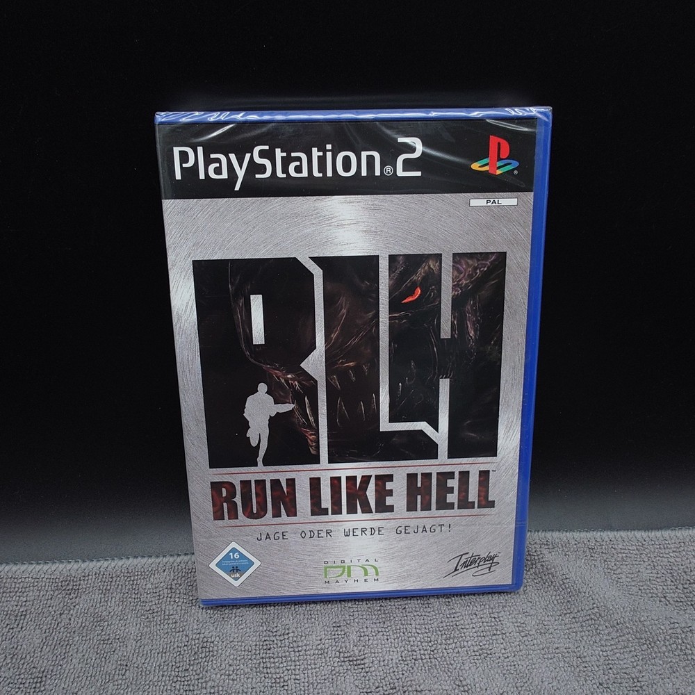 Run Like Hell PS2 German Factory Sealed Brand New NEW PlayStation Rare!