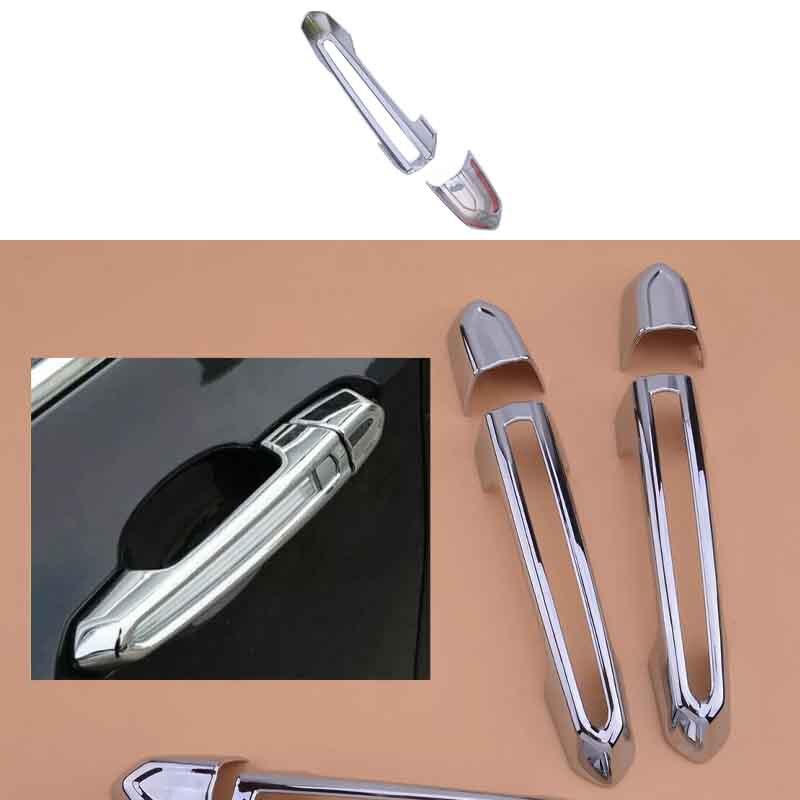 2013+ Handle Fit For Cadillac ATS XTS CT6 XT4 XT5 XT6 Cover Trim Chrome ABS Door