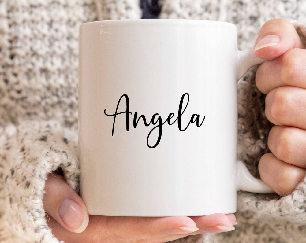Personalized Coffee Mug Personalized Name Coffee Cup Script Name Mug