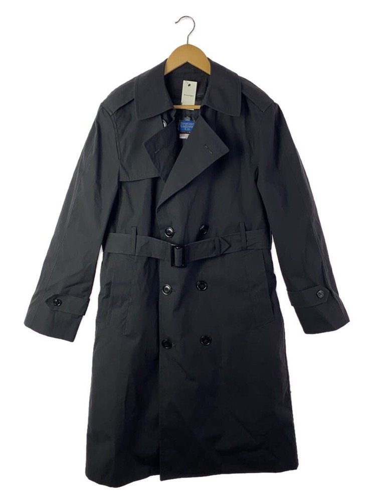 Neptune Garment Co./Trench Coat/36/Polyester/Blk// 2733