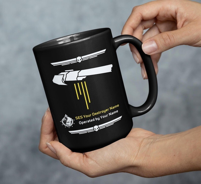 Hel-Divah SES Destroyer Custom Personalized Mug 11oz or 15oz