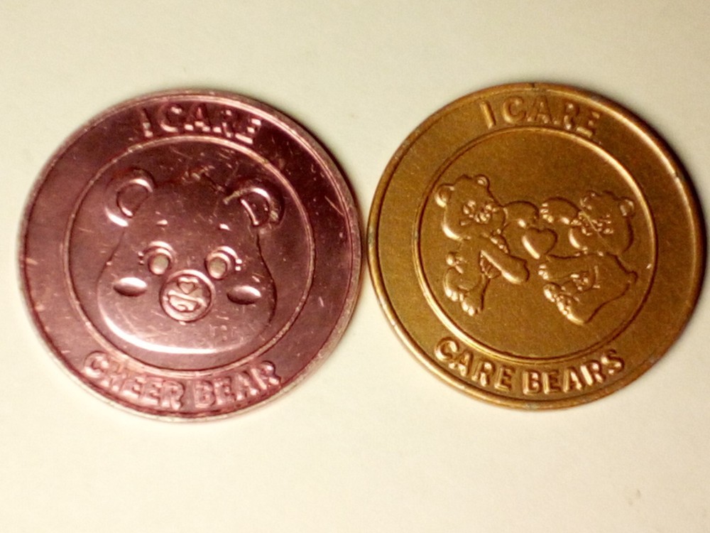 Care Bears Bronze & Pink Cheer Bear Special Edition Collectible Coins