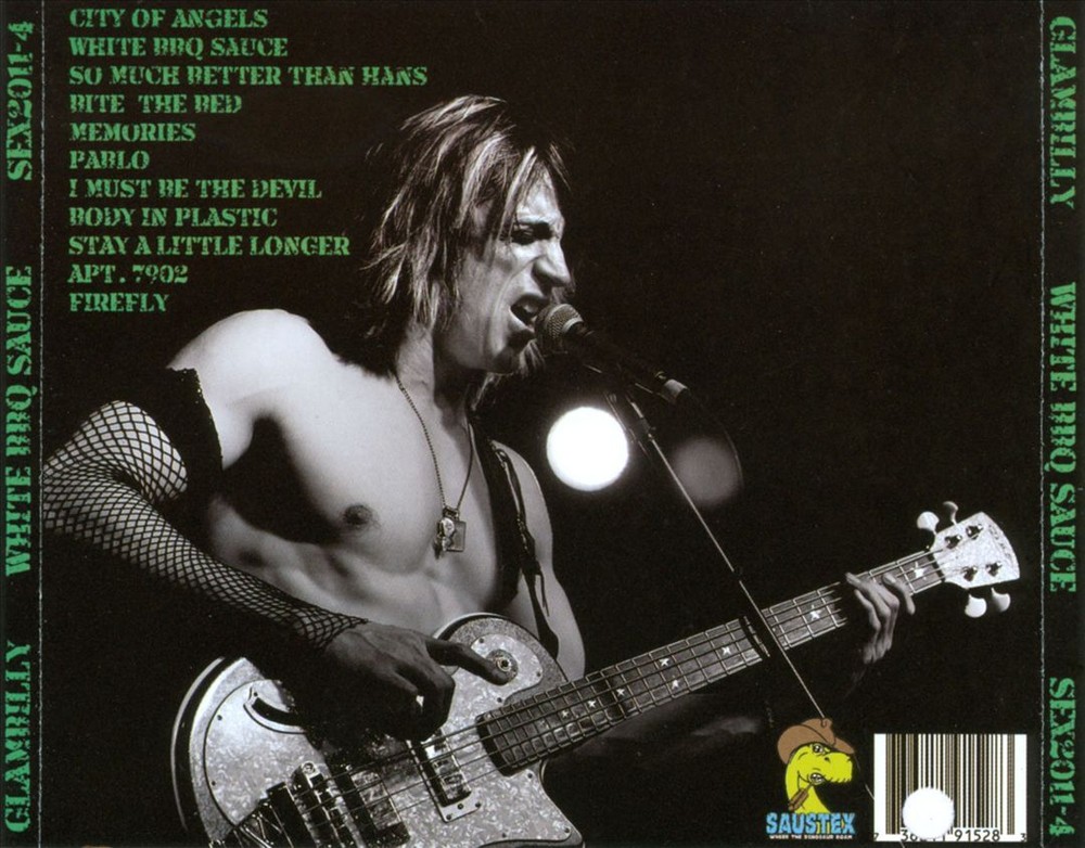 Glambilly White BBQ Sauce Brand New CD Album