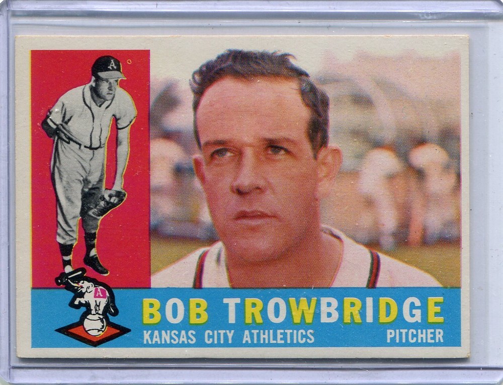 1960 Topps Bob Trowbridge Baseball Card #66