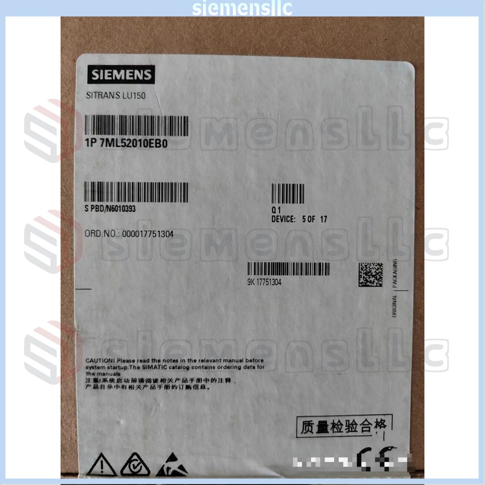 7ML52010EB0 Siemens Ultrasonic Level Gauge Brand Fast Shipping Spot Goods GQ