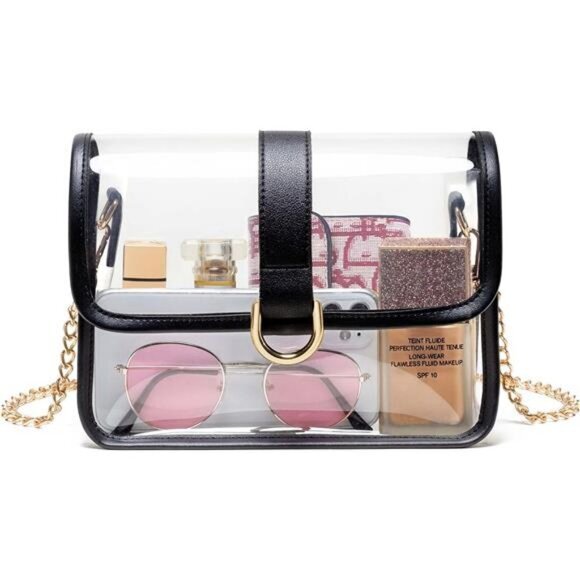 Clear Bag Stadium Approved Clear Crossbody Bag for Women for Concert Sport Gift