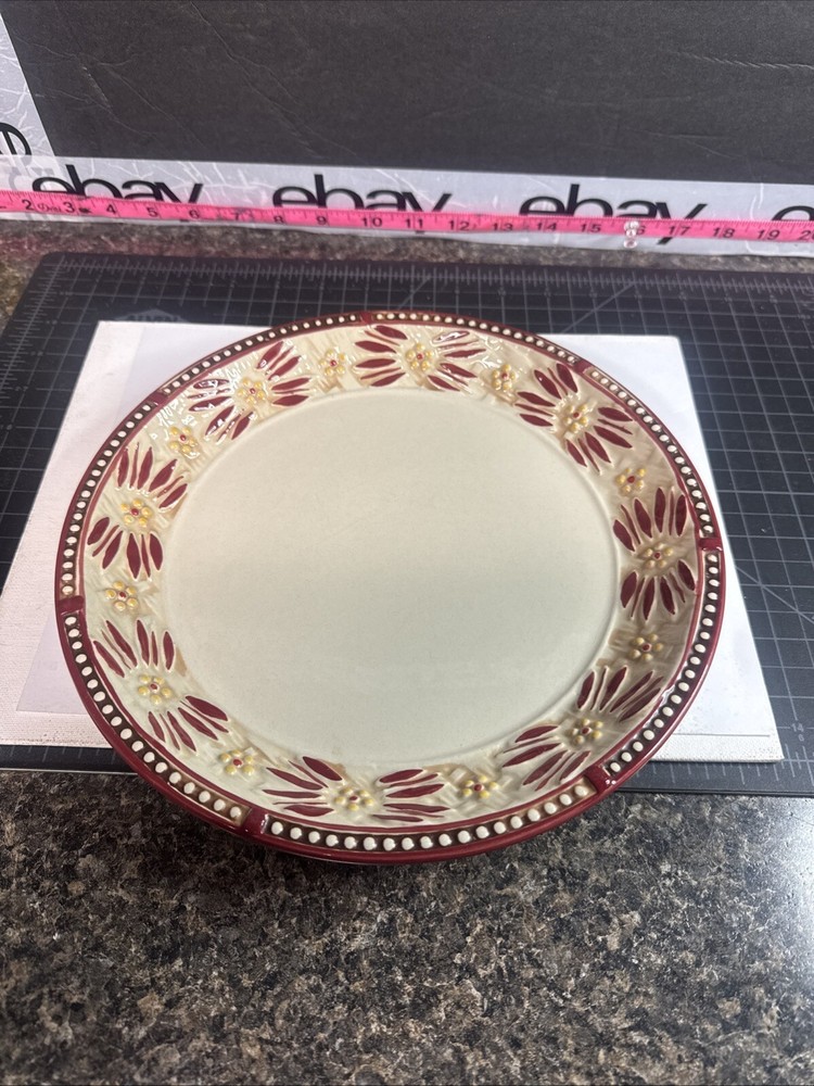 TEMP-TATIONS 10” Dinner Plate Old World By Tara #956138 Replacement Plate