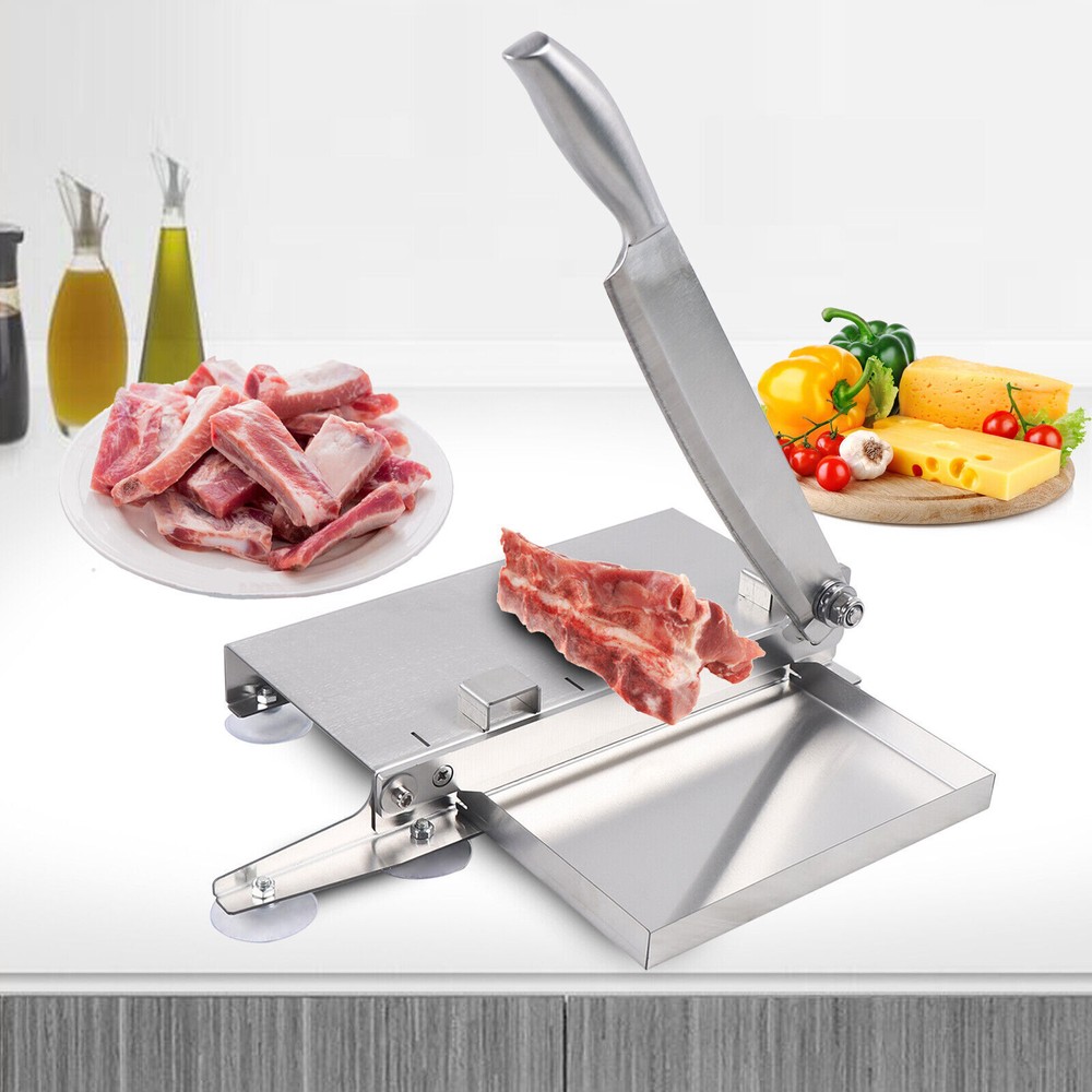 Stainless Steel Manual Meat Slicer and Beef Bone Cutter  
