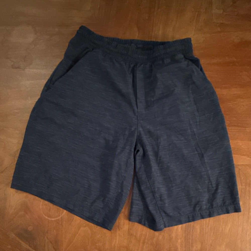 Lululemon Men's Dark Blue Athletic Shorts Size S Drawstring