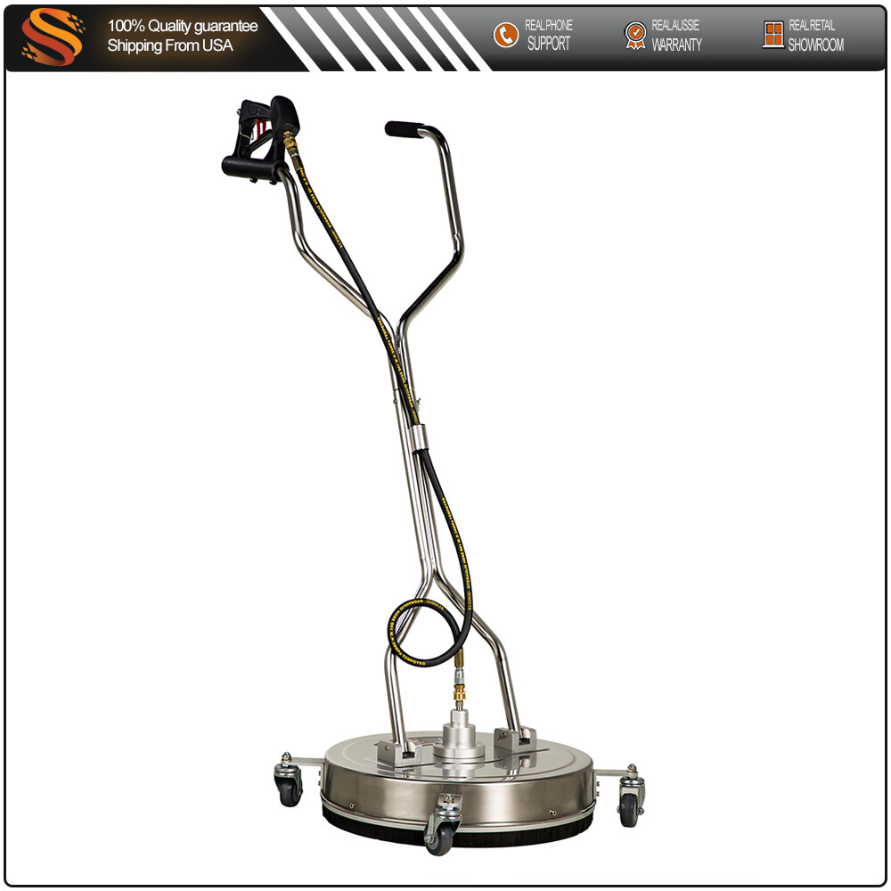 4500PSI 20-Inch Power Washer Surface Cleaner with Dual Handle and Wheels