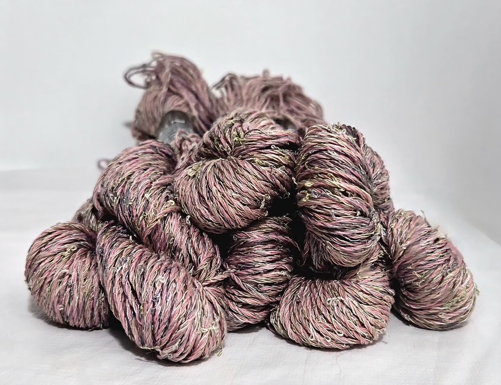 CASCADE YARNS Fun Lot of 7 Skeins Discontinued Viscose Cotton Blend Yarn #0284