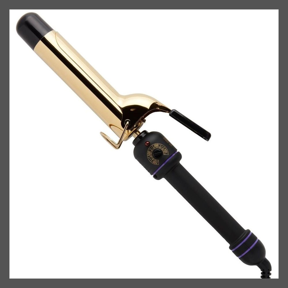 Hot Tools Pro Gold 1-1/4 Inch Curling Iron Wand HTIR1576