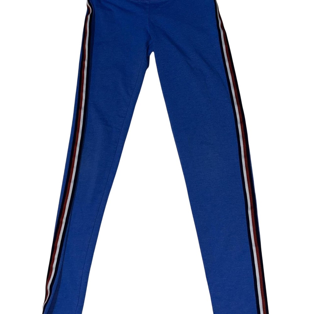 Aerie XS blue and red striped leggings for women