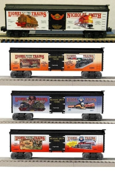 Lionel O Gauge Nicholas Smith 4-Car Reefer Set 600004