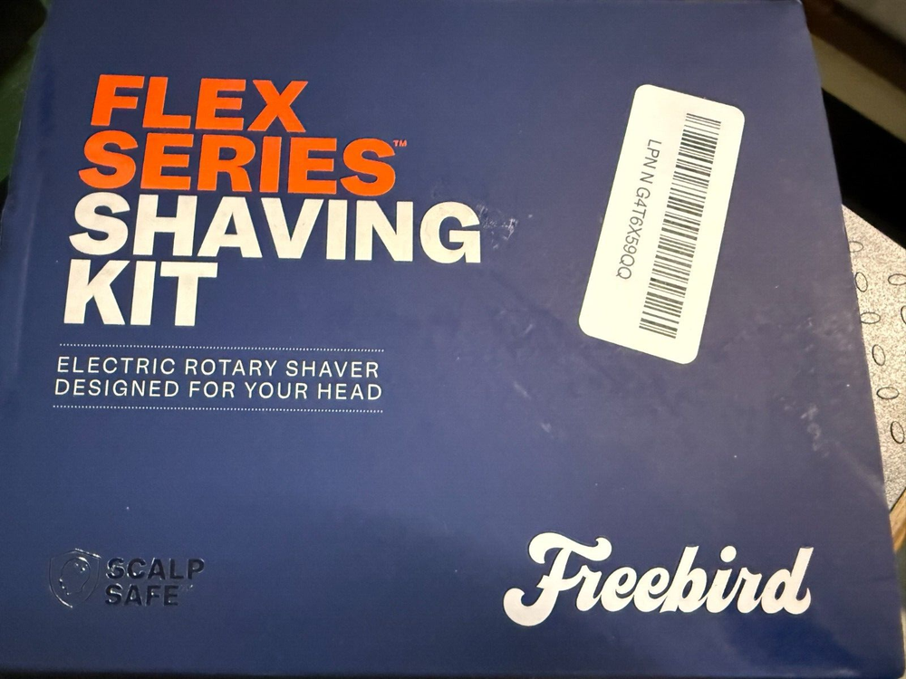 FREEBIRD Flex Series Pro Shaving Kit Rotary Head Shaver Open Box