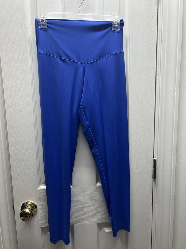 Aerie OFFLINE High-Waisted Navy Blue Leggings Size Large EUC