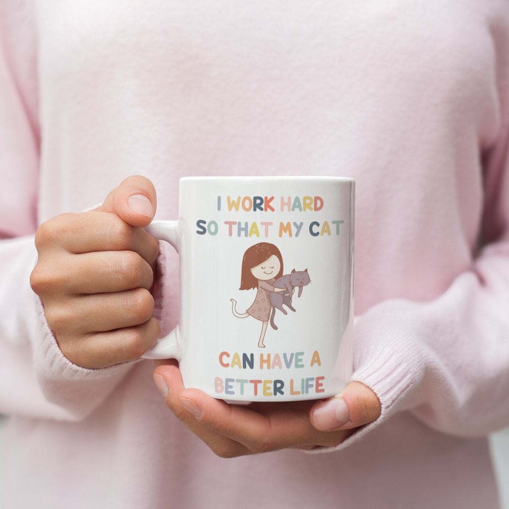 Cat Mug For Cat Lovers Cat Mom Mug Cat Lover Gift Mug Cute Cat Lover Gift Funny