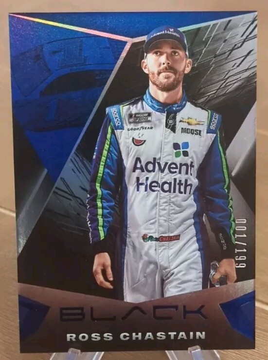 2022 Chronicles Black Blue Door Number 1/199 Ross Chastain