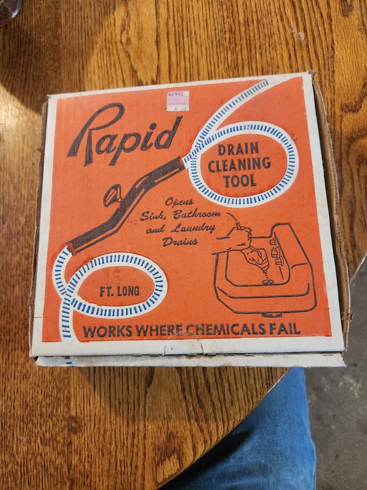 Rapid Drain Cleaning Tool