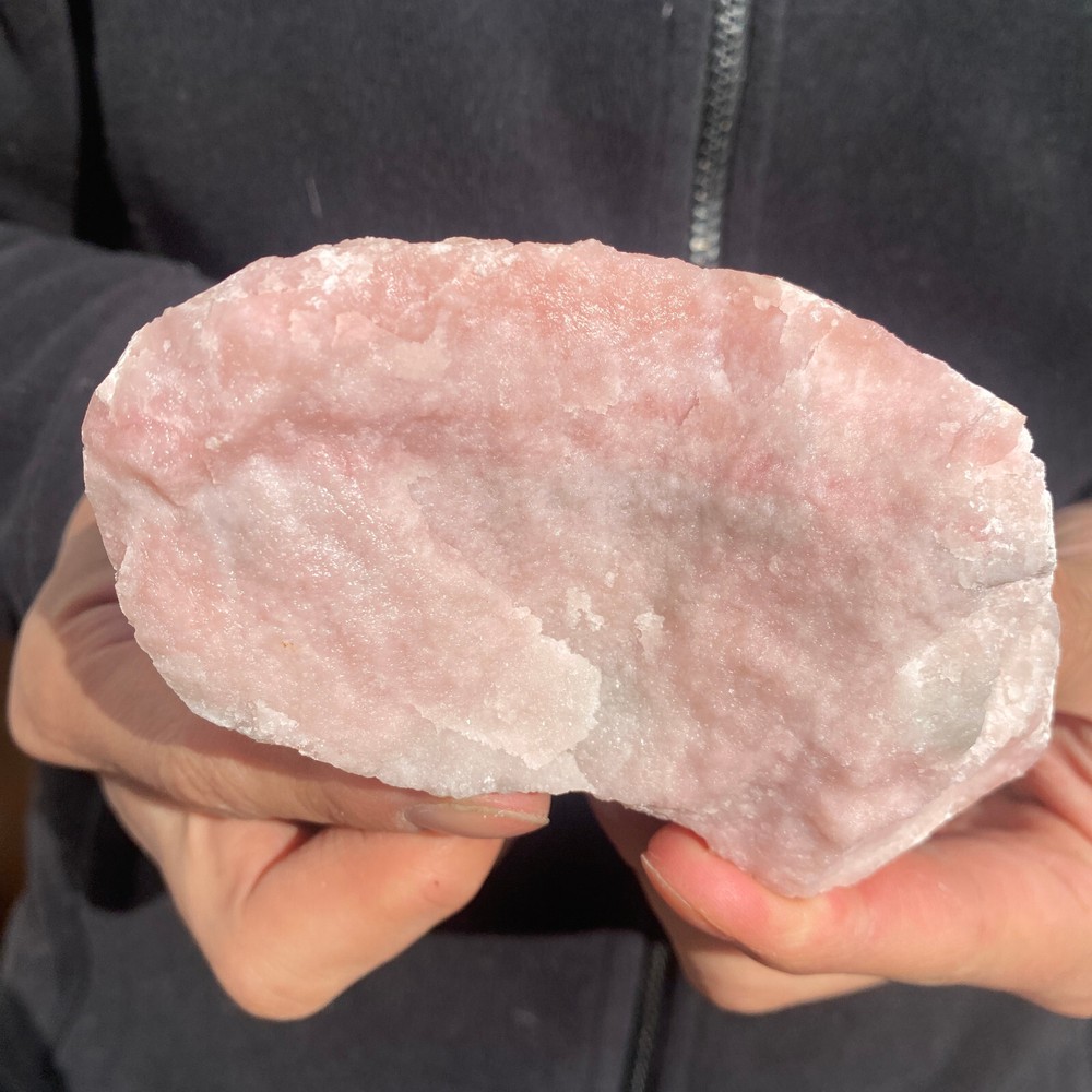 310G Natural pink Opal Rock Crystal Gemstone Healing Rough Mineral Specimen