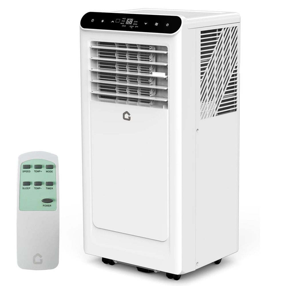 8000 BTU Portable AC Unit, Multi-Function Portable Air Conditioners with Cool...