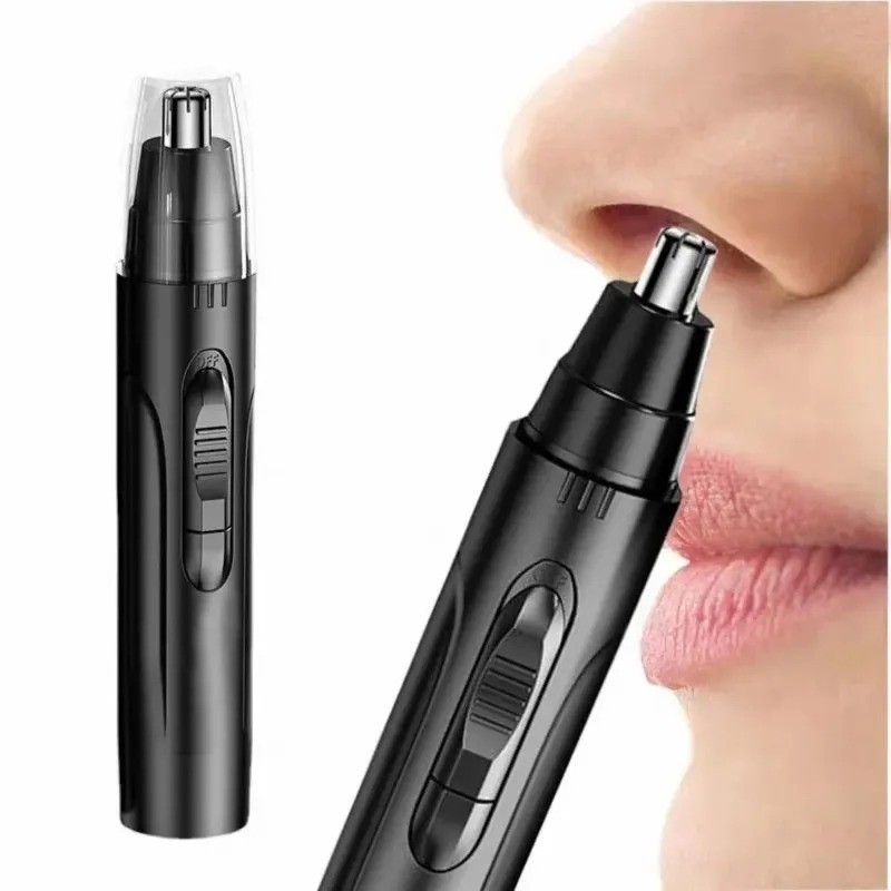 Hot Men Nose Ear Face Neck Eyebrow Hair Mustache Beard Trimmer Shaver Clipper
