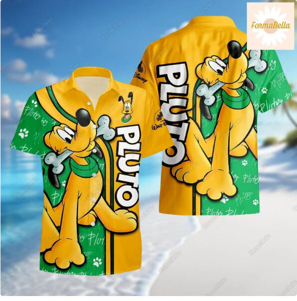 Halloween Pluto 3D HAWAII SHIRT HALLOWEEN GIFT CHRISTMAS GIFT BEST PRICE US SIZE