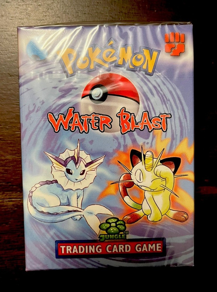 Pokemon Water Blast Mini Theme Deck 1999 WOTC Jungle TCG  Factory Sealed Vintage