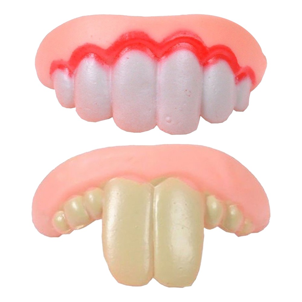 Dog Fake Dentures Braces Creative Humorous Durable Tear Resistant Dog Funny Toy