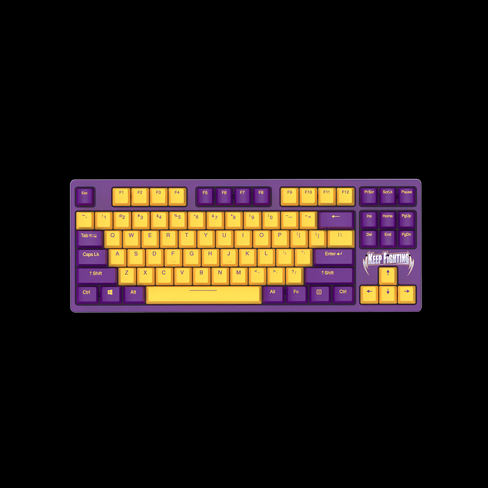 DAREU A87KB Purple Wired Backlit Mechanical Gaming Keyboard for Enhanced Performance
