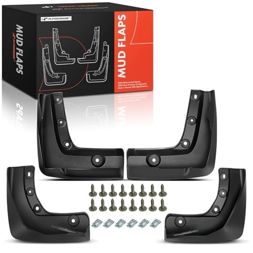 4 Pack Mud Flaps Splash Guards Compatible with Honda Pilot 2023–25 Sport Utility