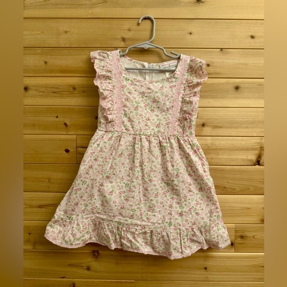 American Girl Love Shack Fancy 6 Girls Floral Cotton Lace Coquette Dress