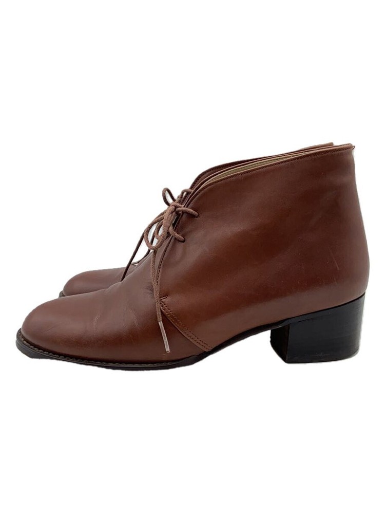 Margaret Howell Lace-Up Boots/23.5Cm/Brown/Leather 858