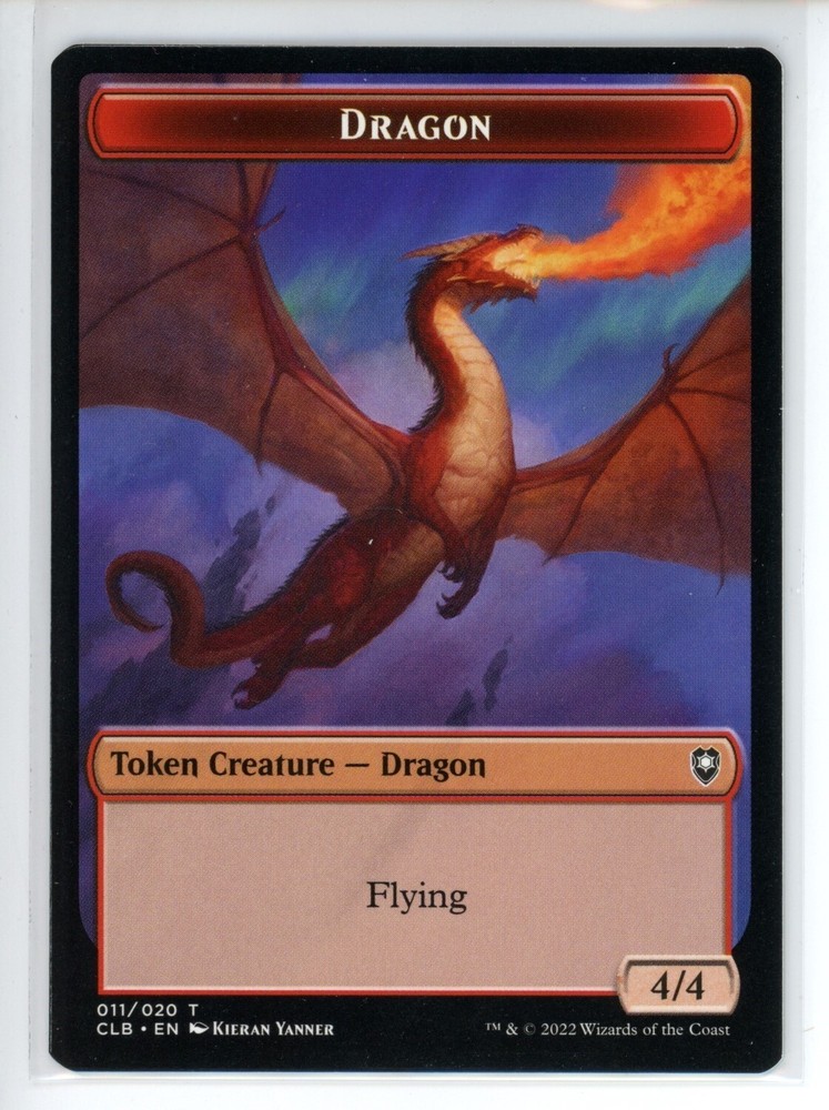 DRAGON TOKEN Battle for Baldur's Gate #11 CLB(NM+)(MTG)