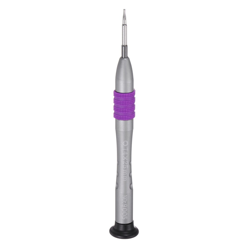 T4 Precision Magnetic Torx Screwdriver with Non-Slip Purple Handle