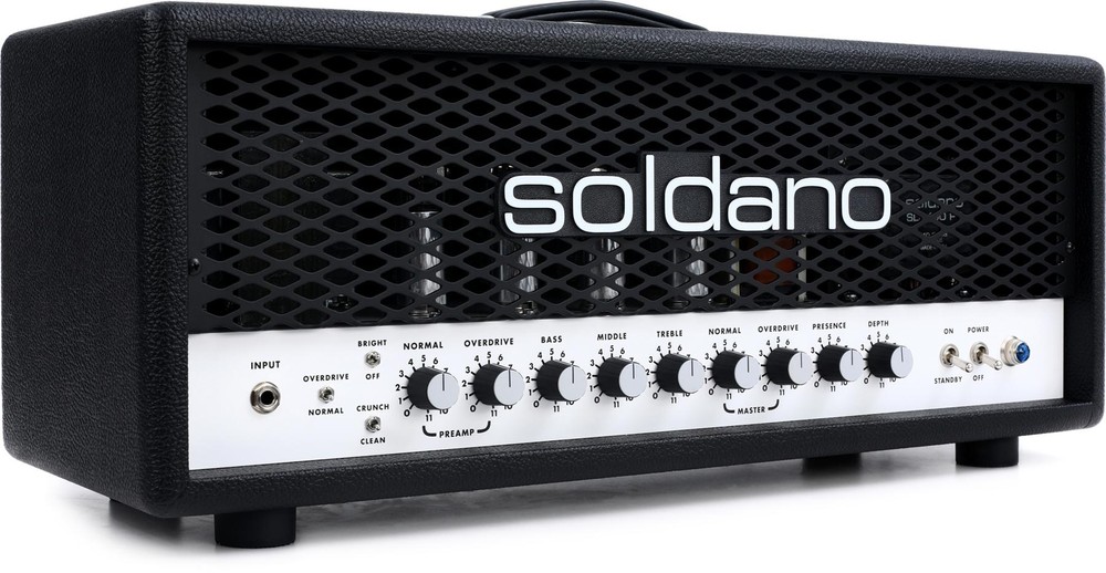 Soldano SLO-100 Super Lead Overdrive 100-watt Tube Head - Metal Grille