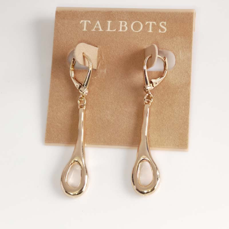 New Talbots Floral Drop Earrings Gift Fashion Women Party Holiday Show Jewelry