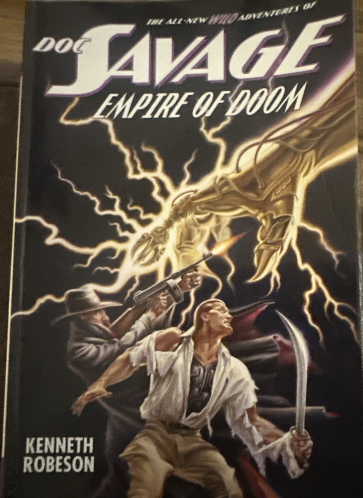 Kenneth Robeson ‘Doc Savage Empire of Doom’ SC Book Excellent Condition