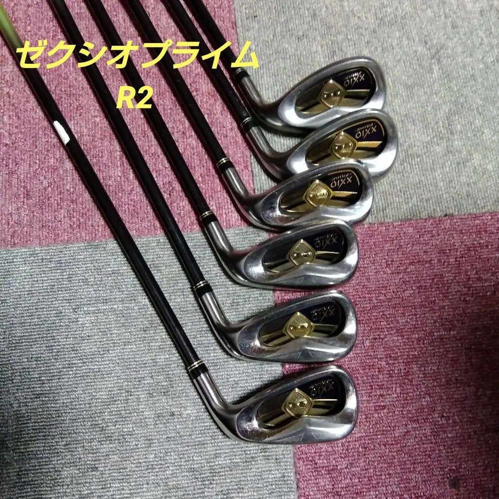 Dunlop XXIO9 Prime Iron Set 7-9 PwAwSw 6pc RH SP900 Graphite Flex R2 senior Used