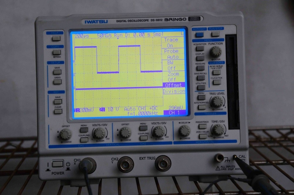 1PC 100% test IWATSU DS-8812 100MHZ (DHL or EMS 90days Warranty) #F8