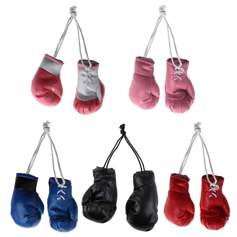 Miniature Boxing Gloves Punching Gloves Holiday Christmas Ornament