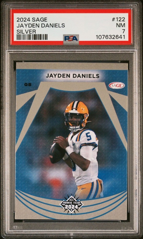 2024 Sage Low Series All-Rookie Team Jayden Daniels #122 Rookie Card