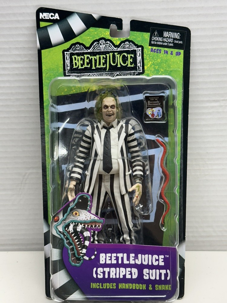 NECA Reel Toys Beetlejuice Striped Suit 7